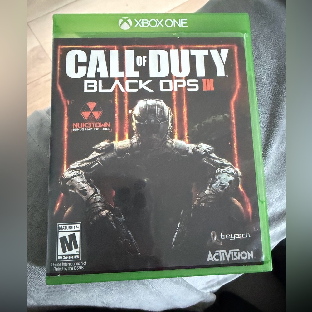 Call of Duty: Black Ops III - Xbox Game (Green Case)